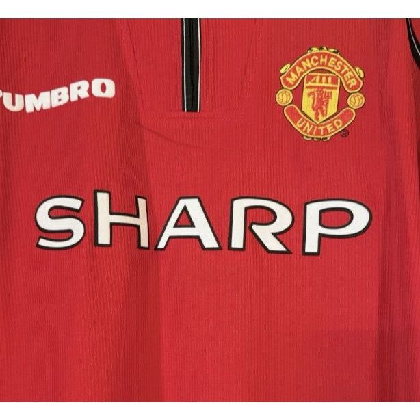 Umbro Umbro Manchester United Red Socer Jersey XL 1998 Size US XL / EU 56 / 4 - 3 Thumbnail