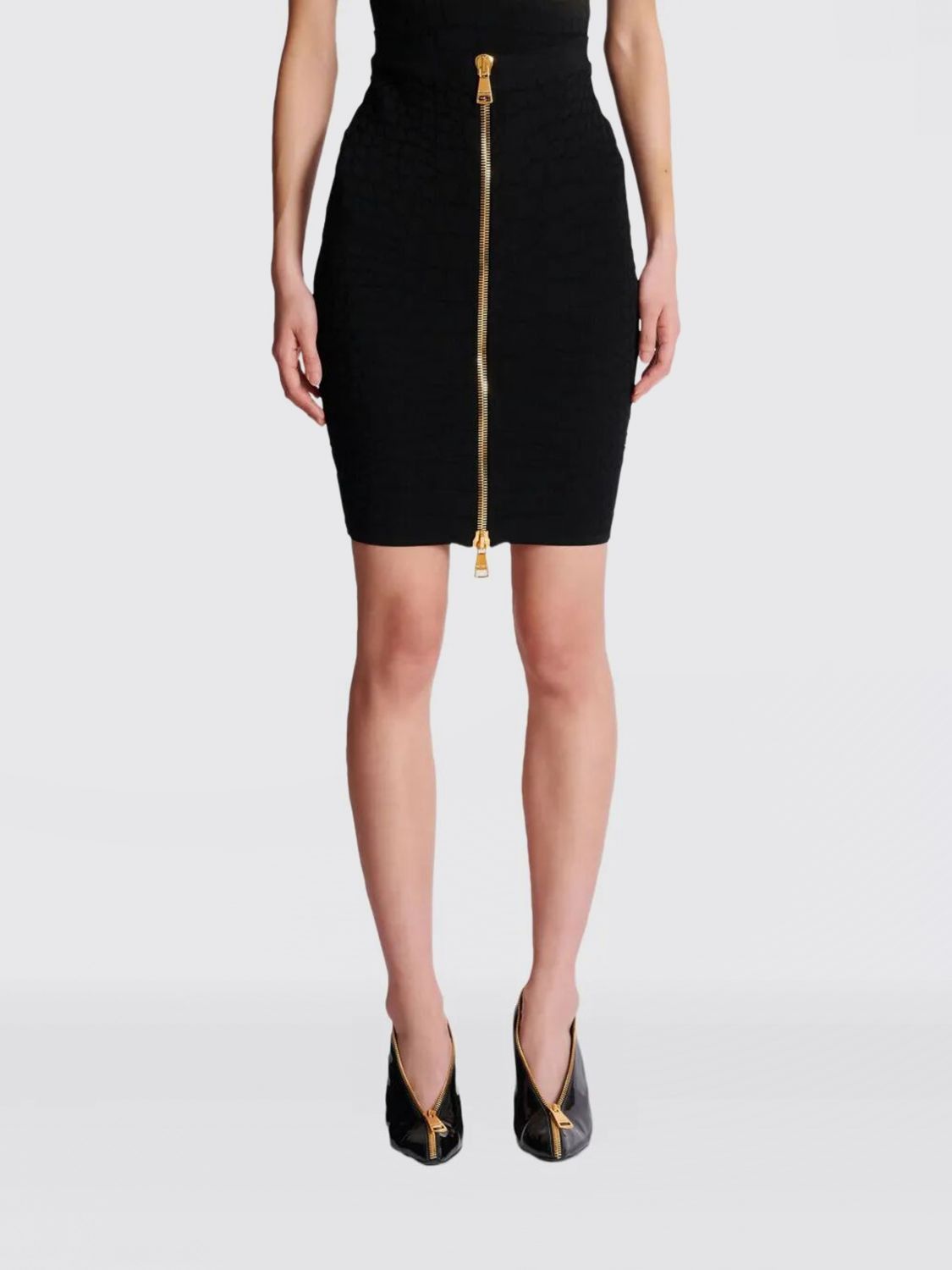 Balmain Balmain Skirt Woman Black Size 27" / US 4 / IT 40 - 1 Thumbnail