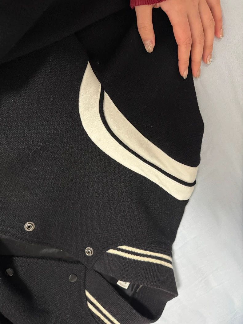 Saint Laurent Paris Saint Laurent Paris Classic baseball jacket-2506 Size US M / EU 48-50 / 2 - 7 Thumbnail