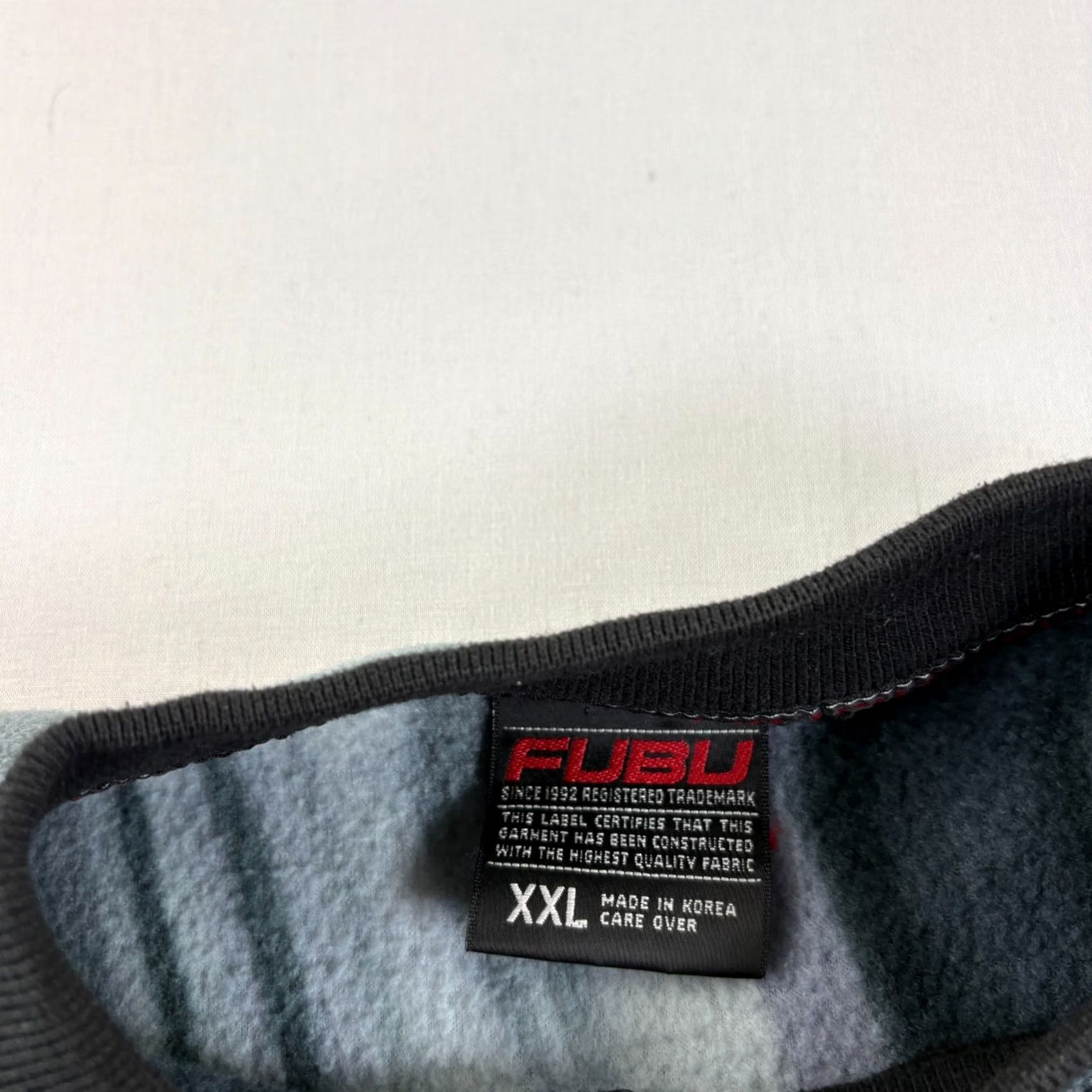 Fubu VINTAGE FUBU Shirt Mens 2XL Gray Hip Hop Logo Sweatshirt Pullover Sleeveless Tank Top Front Logo 90s Size US XXL / EU 58 / 5 - 3 Thumbnail