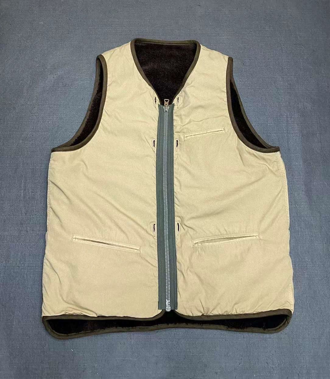 Visvim VISVIM 20AW C/D Reversible Mud Fleece Vest 4 95New Size US XL / EU 56 / 4 - 1 Thumbnail