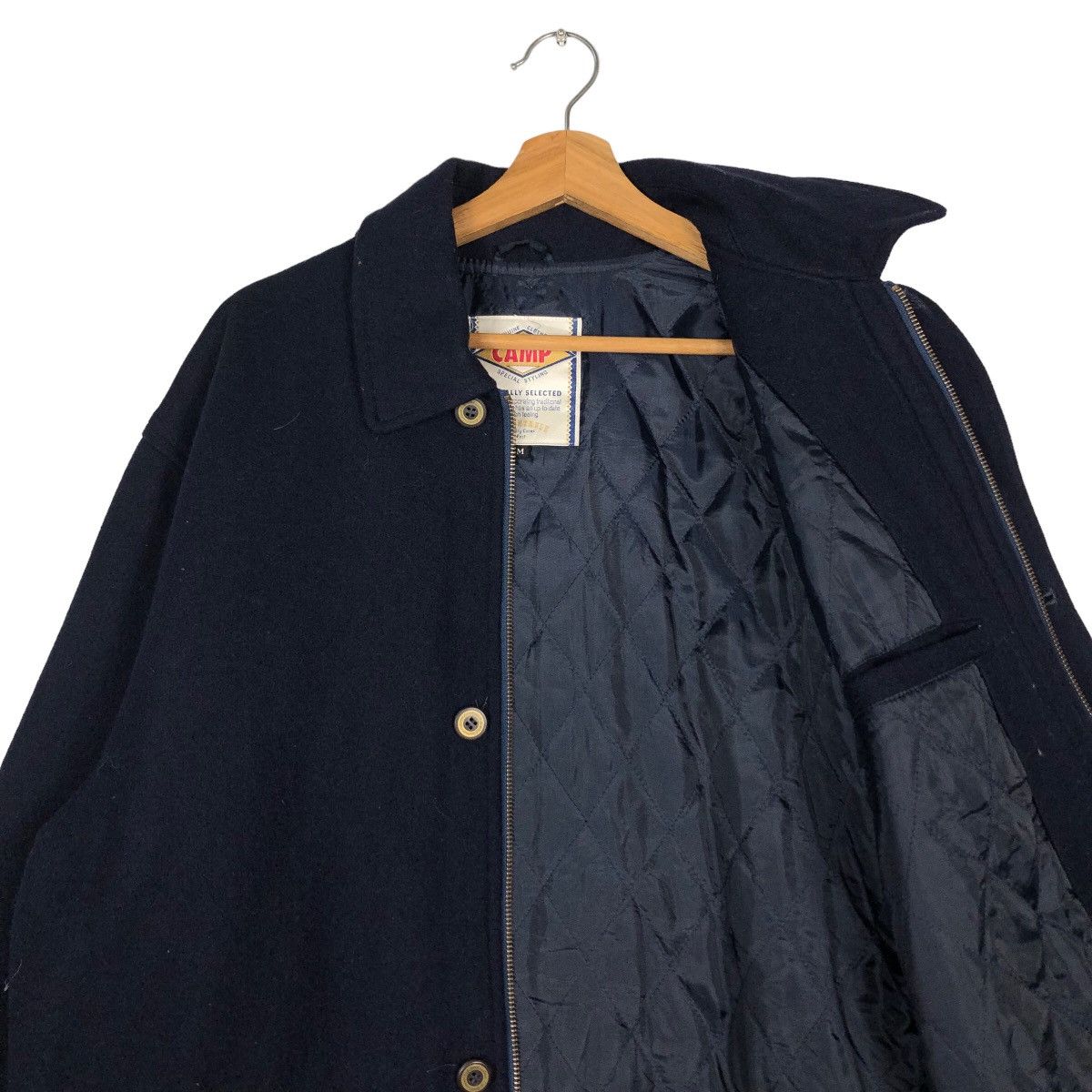 Issey Miyake 🔥Vintage Wool Chore Jacket Camp Japan Multi Pocket Size US M / EU 48-50 / 2 - 11 Thumbnail