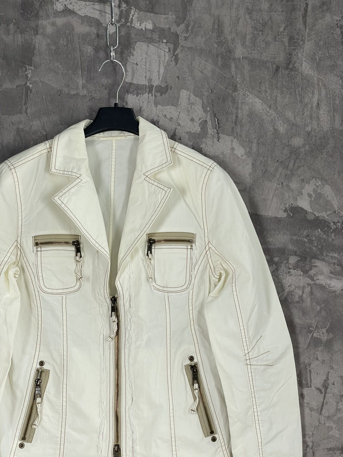 If Six Was Nine Avant Garde Y2K Military Y2K Archival Japan Jacket Size M / US 6-8 / IT 42-44 - 4 Thumbnail