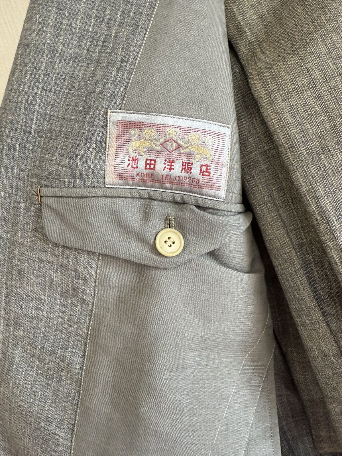 Other Spring&Summer Japanese NIKKE REFINETEX Wool Suit Size 36R - 16 Thumbnail