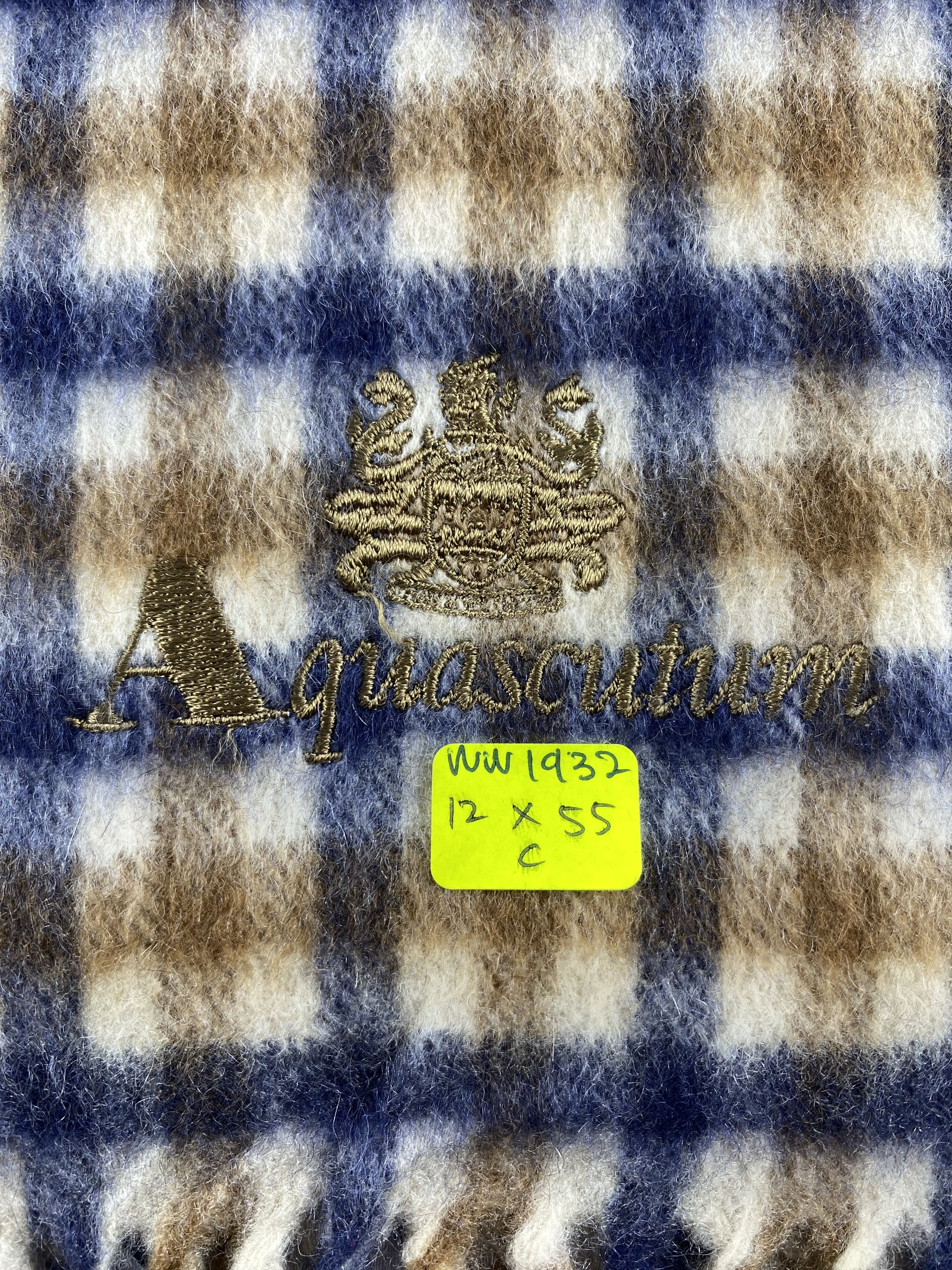 Aquascutum × Vintage Aquascutum Scarf / Muffler / Neckwear Size ONE SIZE - 6 Thumbnail