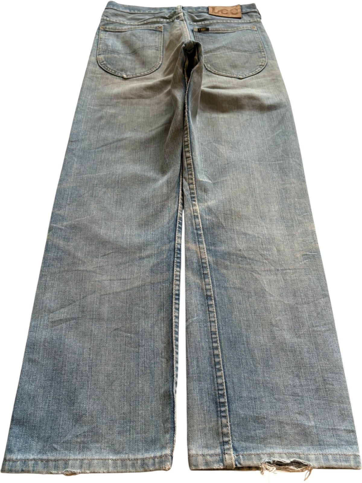 Lee Vintage Lee Talon Zipper Mud Wash Distressed Rip Loose Jean Size US 28 / EU 44 - 2 Thumbnail