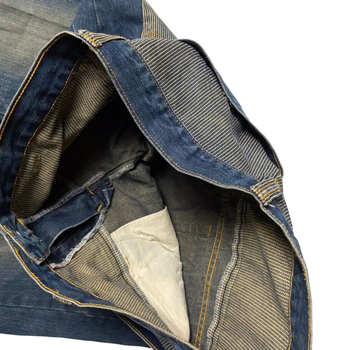 If Six Was Nine Double Waist Japanese Denim Straight Cut Lgb ifsixwasnine Size US 30 / EU 46 - 14 Thumbnail