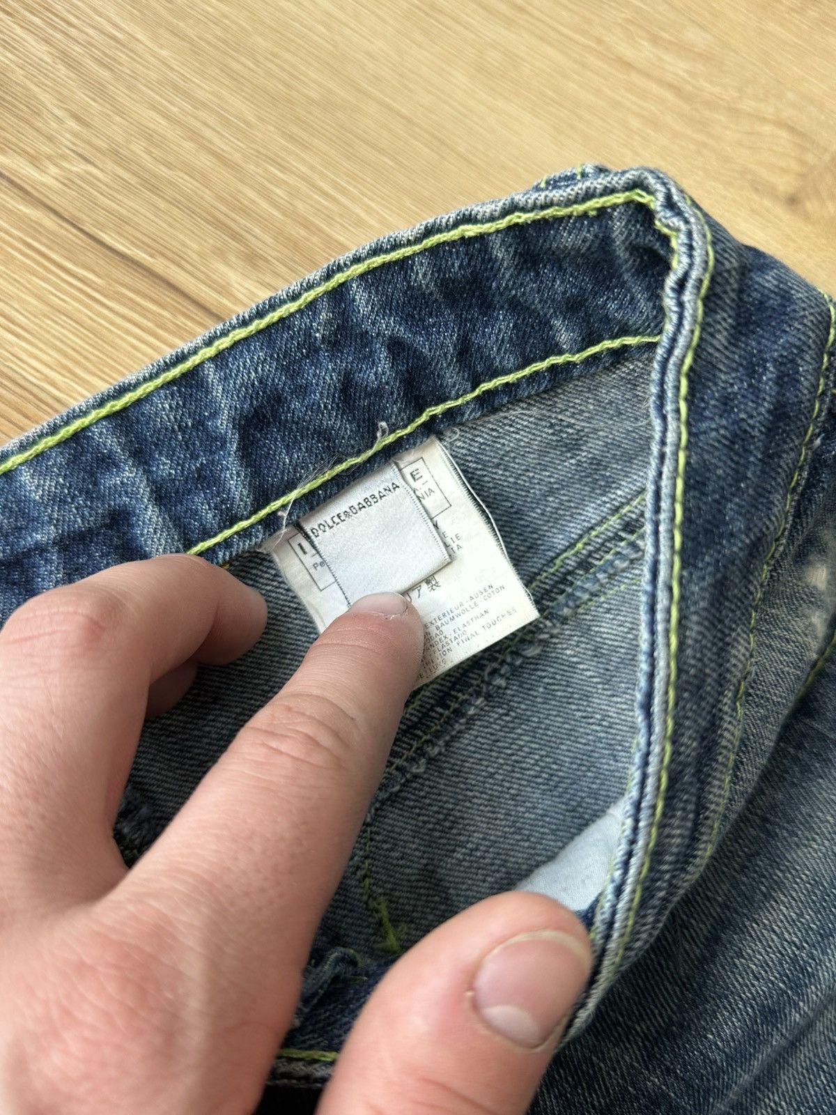 Dolce & Gabbana Y2K Dolce & Gabbana Vintage Distressed Skinny Jeans Size 27" / US 4 / IT 40 - 7 Thumbnail