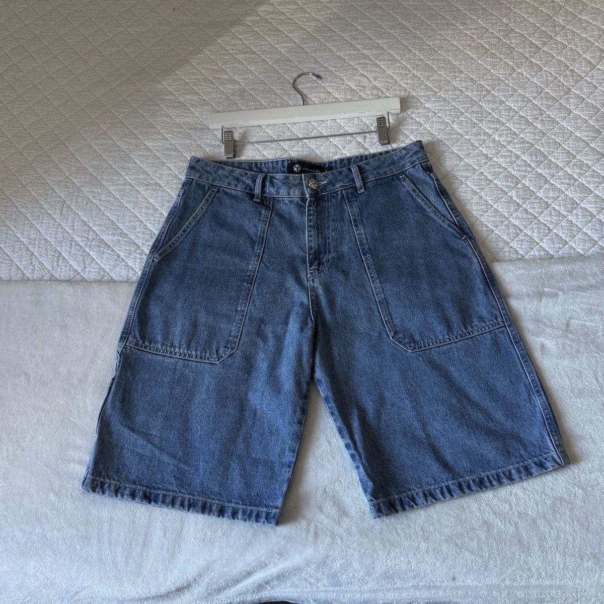 Other YVZ Baggy Jean Shorts Size US 32 / EU 48 - 7 Thumbnail