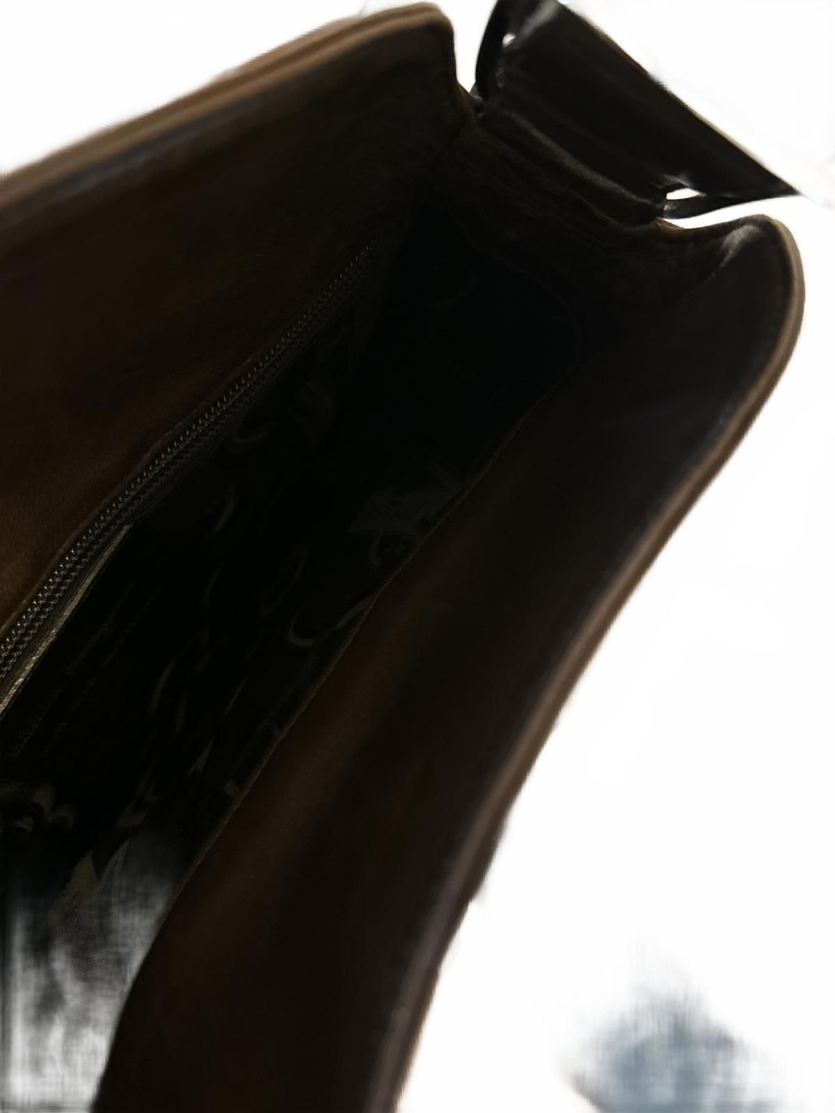 Salvatore Ferragamo Ferragamo Classic Brown Leather Shoulder Bag Size ONE SIZE - 7 Thumbnail
