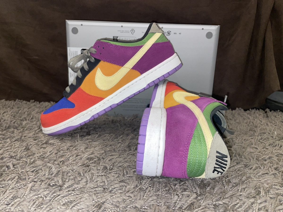 Nike Size 10M - Nike Dunk Low SP Retro Viotech 2019 NO BOX Size US 10 / EU 43 - 4 Thumbnail