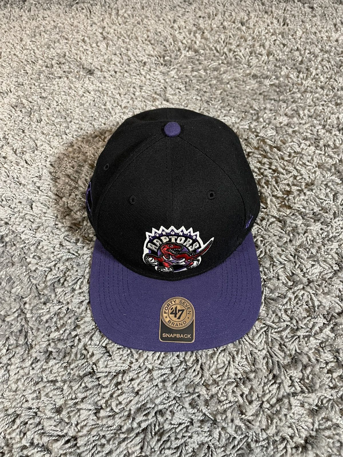 47 Brand Vintage NBA Raptor Toronto HWC 47 Brand Snapback Hat Cap Size ONE SIZE - 1 Thumbnail