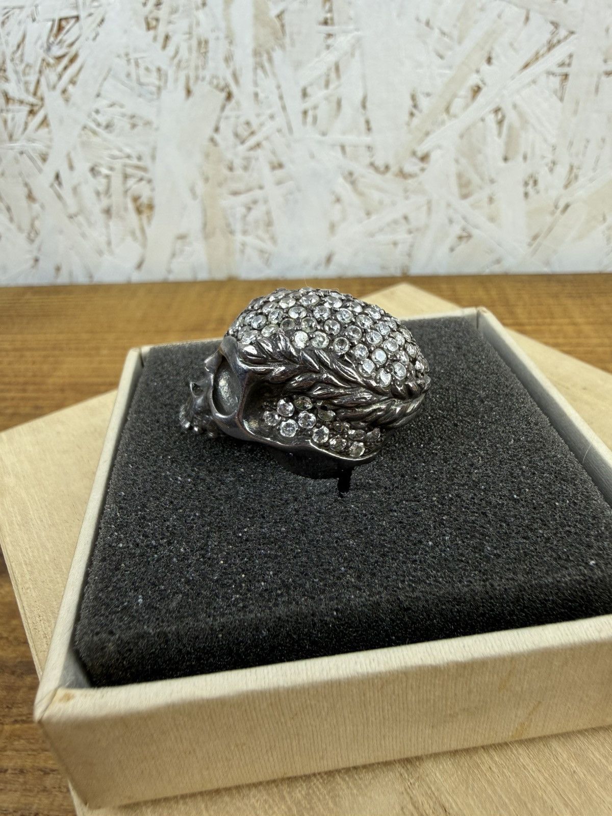 Vivienne Westwood Vintage Vivienne Westwood Skull Wreath 925 Silver Ring XS Size ONE SIZE - 3 Thumbnail