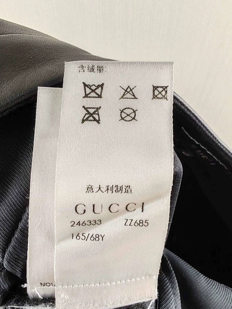 Gucci GucciLeather straight casual pants 2503-Nextarrow Size 26" / US 2 / IT 38 - 4 Thumbnail