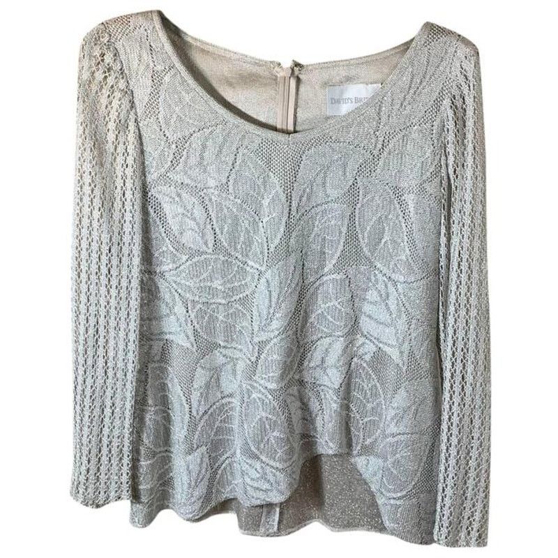 Other David’s Bridal silver top size 6 Size S / US 4 / IT 40 - 1 Thumbnail