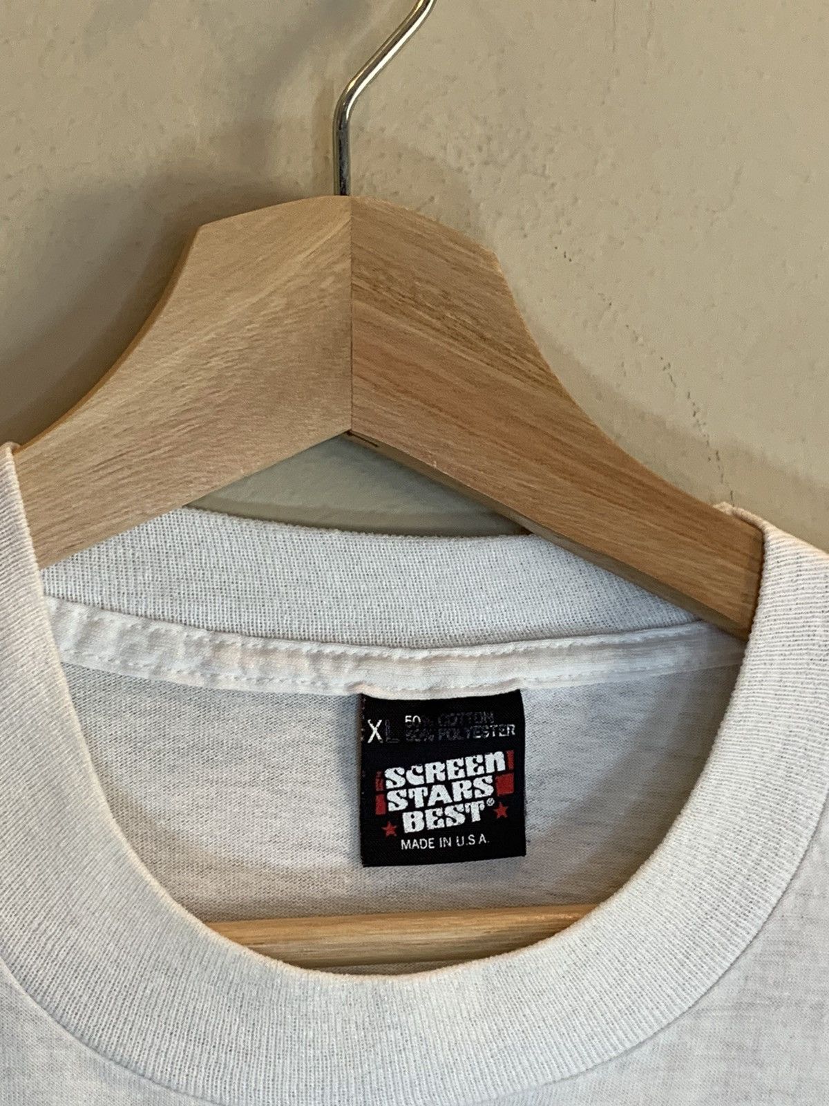 Vintage RARE Vintage Jesus Saves I Heard It Through Great Vine Shirt Size US XL / EU 56 / 4 - 7 Thumbnail