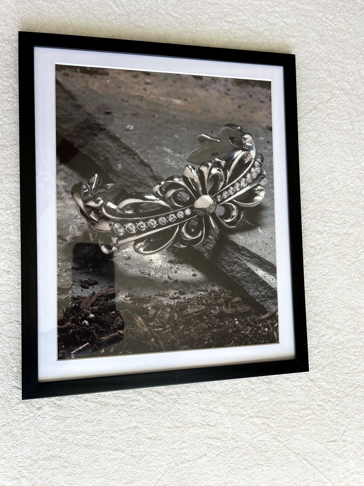 Chrome Hearts Chrome Hearts jewelry 9x11 Framed magazine cutout poster Size ONE SIZE - 2 Thumbnail