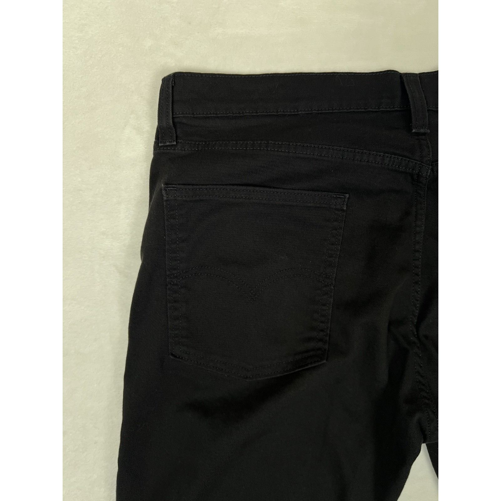 Levi's Levi’s 513 Black Denim Jeans Size 36x34 Straight Faded Size US 36 / EU 52 - 7 Thumbnail
