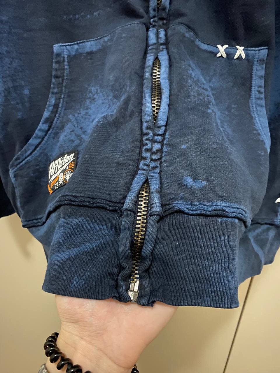 Affliction Affliction Vintage Y2K Zip Hoodie Size US M / EU 48-50 / 2 - 13 Thumbnail