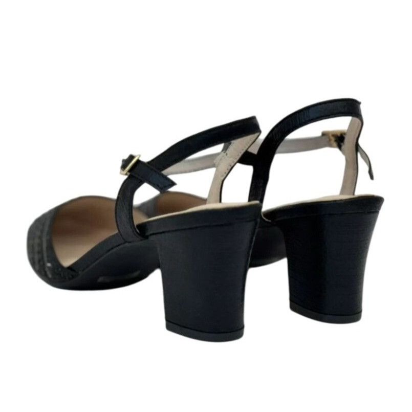 Other DE BLOSSOM / Gloria-10 / Womens Black Rhinestone Heeled Ankl Size US 11 / IT 41 - 5 Thumbnail