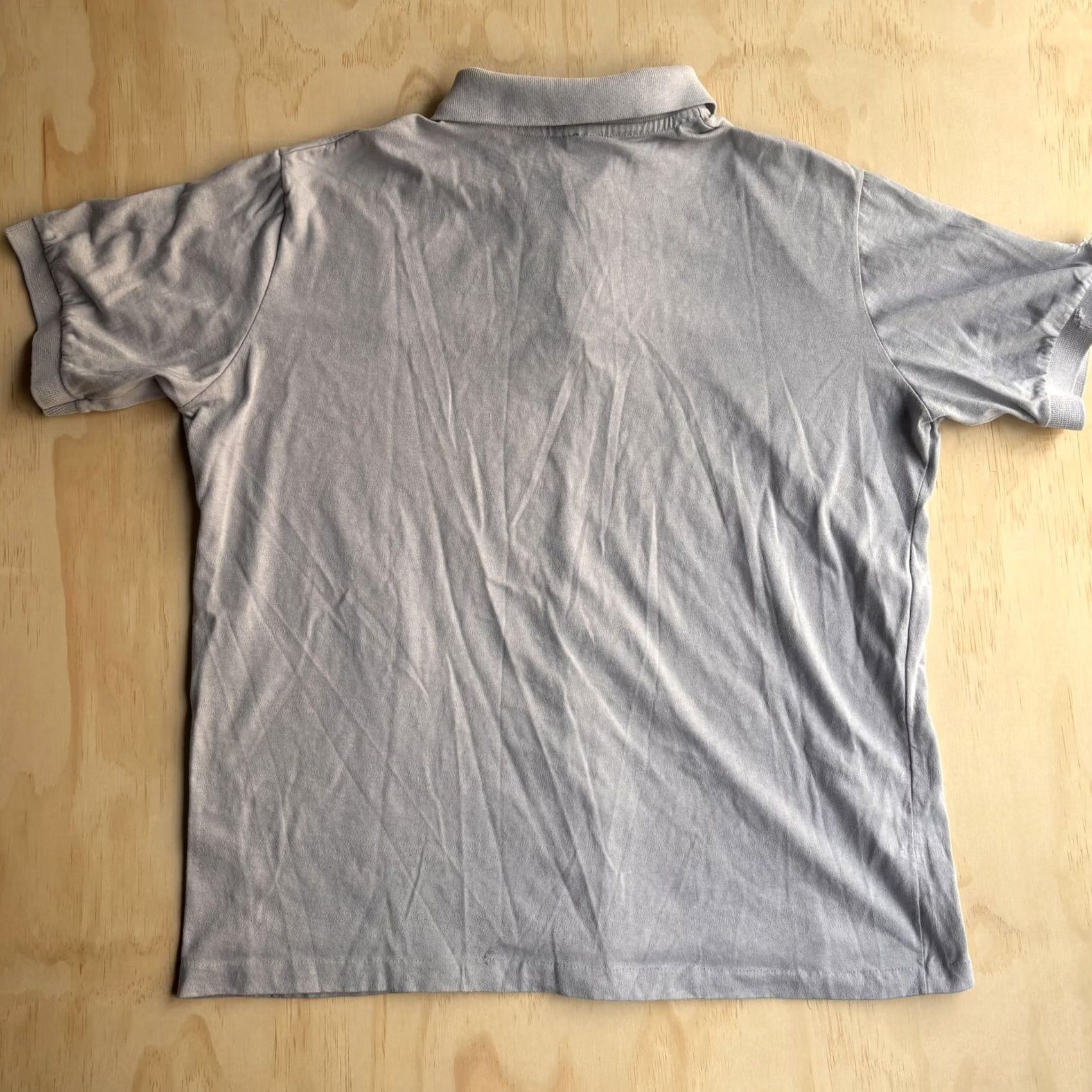 Vintage VINTAGE Angelica Uniform Group Polo Shirt Mens XL Gray Logo Patch Work Made USA Size US XL / EU 56 / 4 - 6 Thumbnail