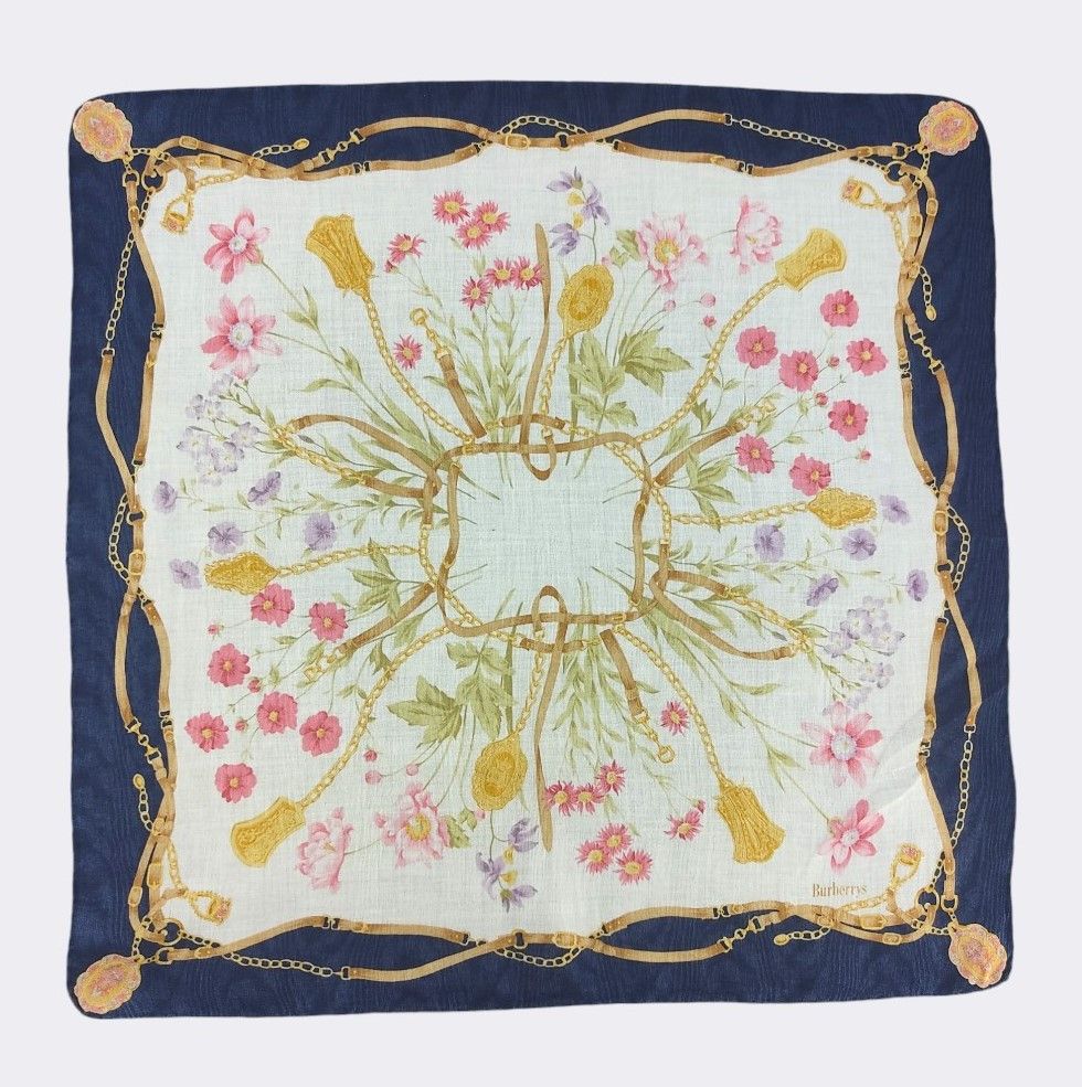 Burberry Vintage Burberry Handkerchief Neckerchief Bandana H273M Size ONE SIZE - 1 Thumbnail