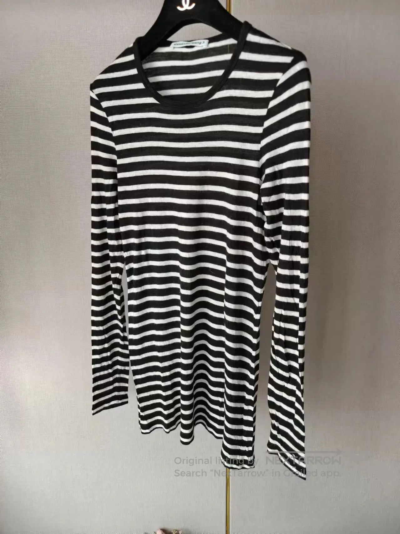 Alexander Wang Alexander Wang Striped Top. Size M / US 6-8 / IT 42-44 - 1 Thumbnail