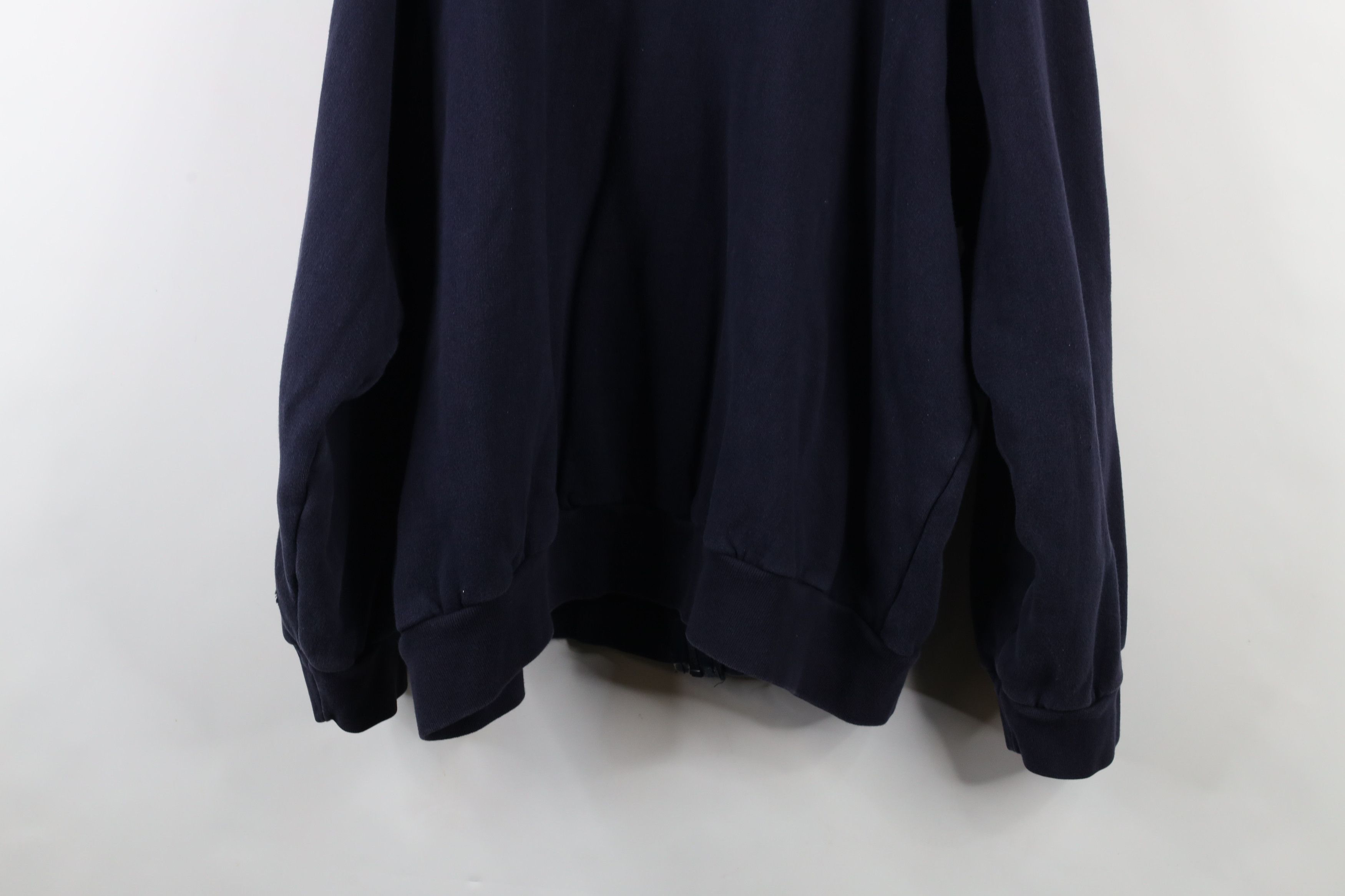 Vintage Vintage 90s Streetwear Wall Thermal Lined Full Zip Hoodie Size US XXL / EU 58 / 5 - 11 Thumbnail