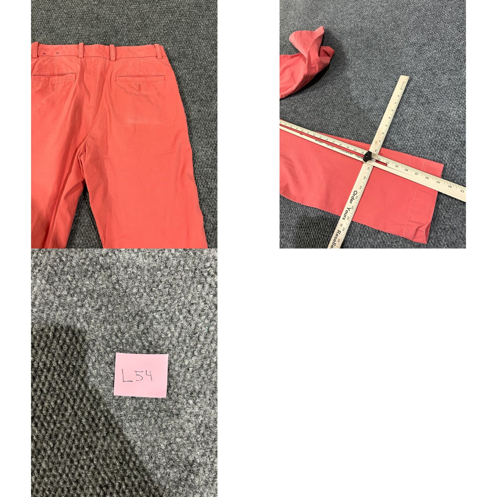 Brooks Brothers Brooks Brothers Chino Pants Mens 30x30 Milano Fit Pink Stretch Casual Preppy Modern 90s?? Size US 30 / EU 46 - 8 Thumbnail