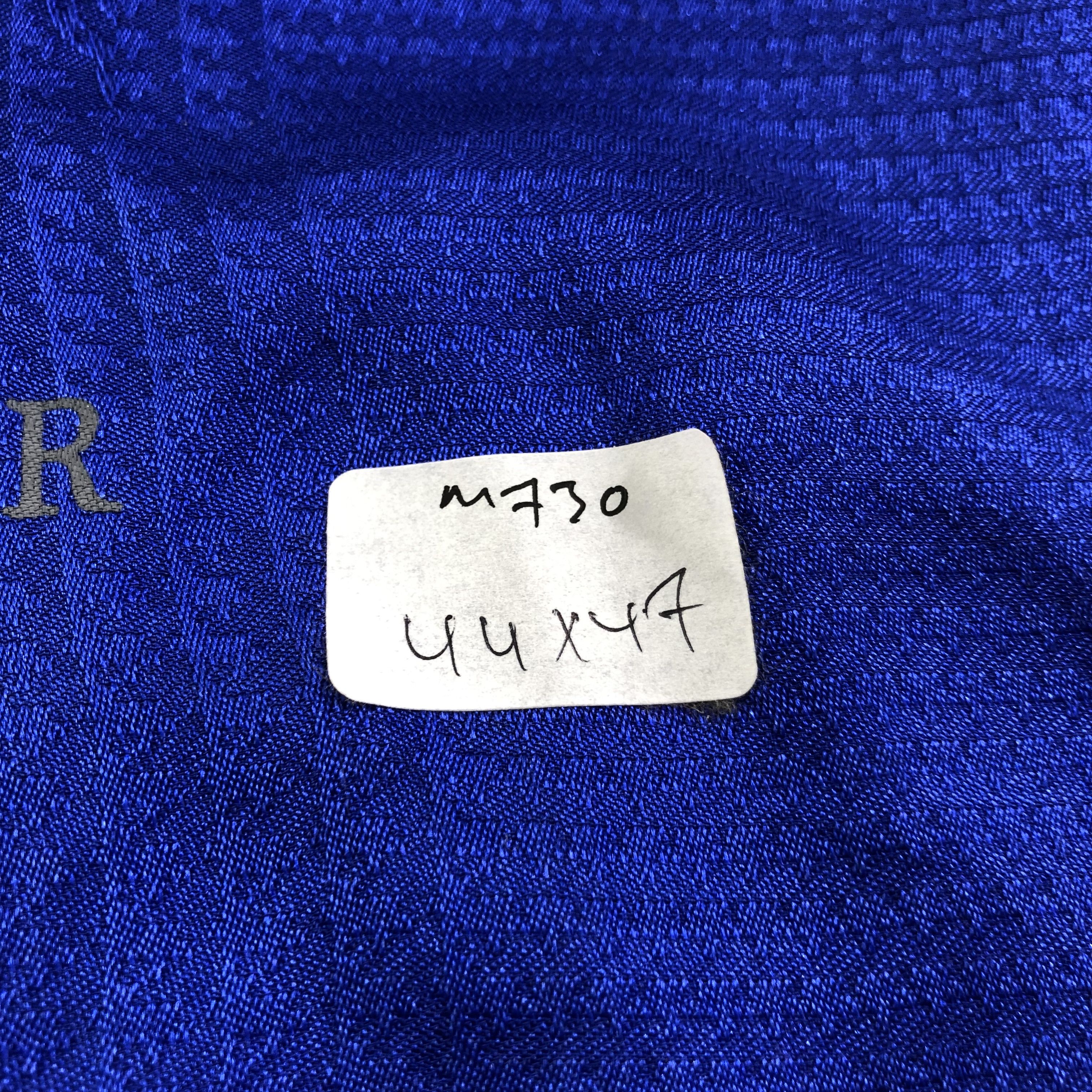 Vintage Vintage Marc Rozier Luxury Blue Paisley Silk Scarf M730 Size ONE SIZE - 6 Thumbnail