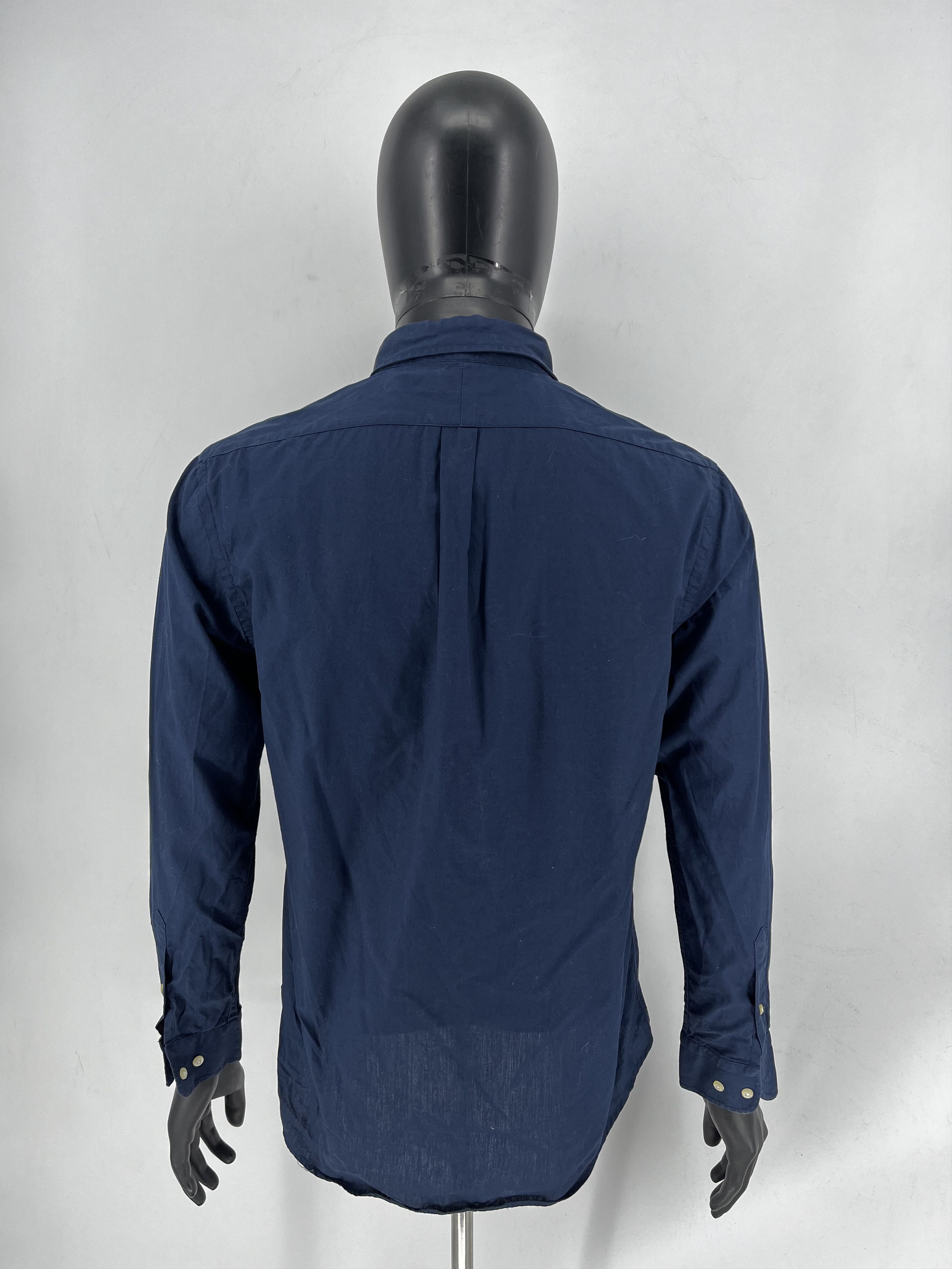 Polo Ralph Lauren Vintage Navy Shirt Polo Ralph Lauren Size M Rare Size US M / EU 48-50 / 2 - 6 Thumbnail
