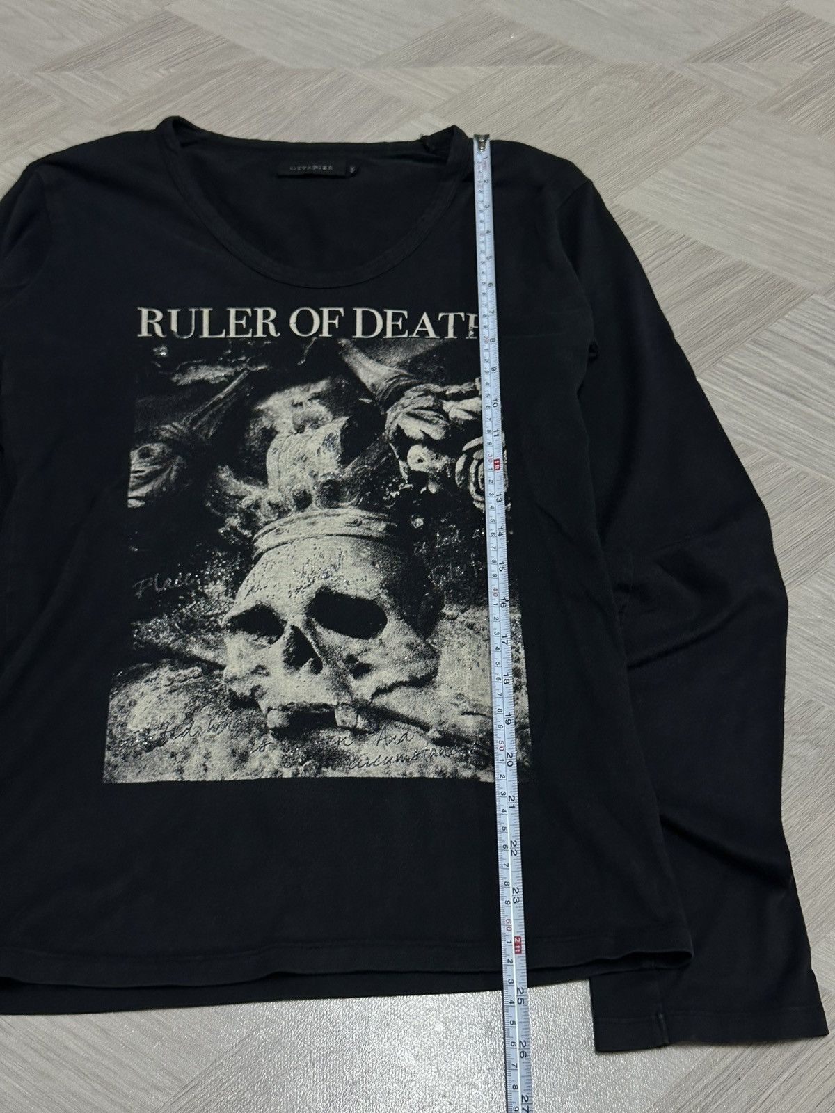 14th Addiction Civarize Japan “Ruler Of Of Death” Vkei L/S Shirt Size US S / EU 44-46 / 1 - 8 Thumbnail