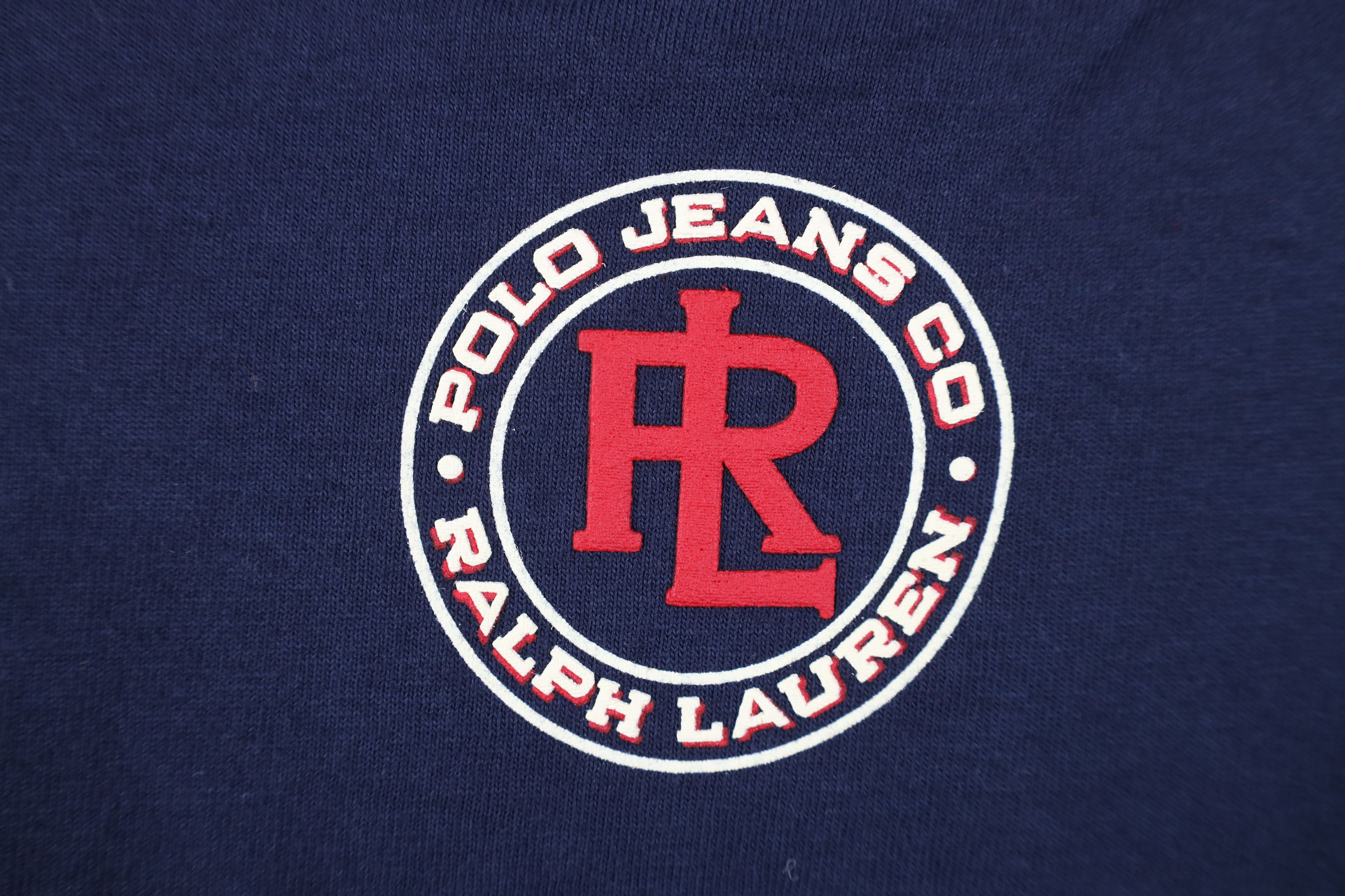 Polo Ralph Lauren Deadstock Vintage 90s Ralph Lauren Block Letter T-Shirt Size US L / EU 52-54 / 3 - 10 Thumbnail