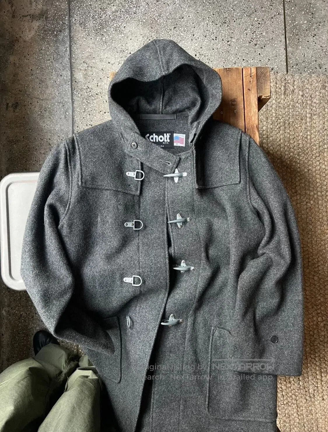 Schott Schott Vintage Wool Coat. Size US M / EU 48-50 / 2 - 1 Thumbnail