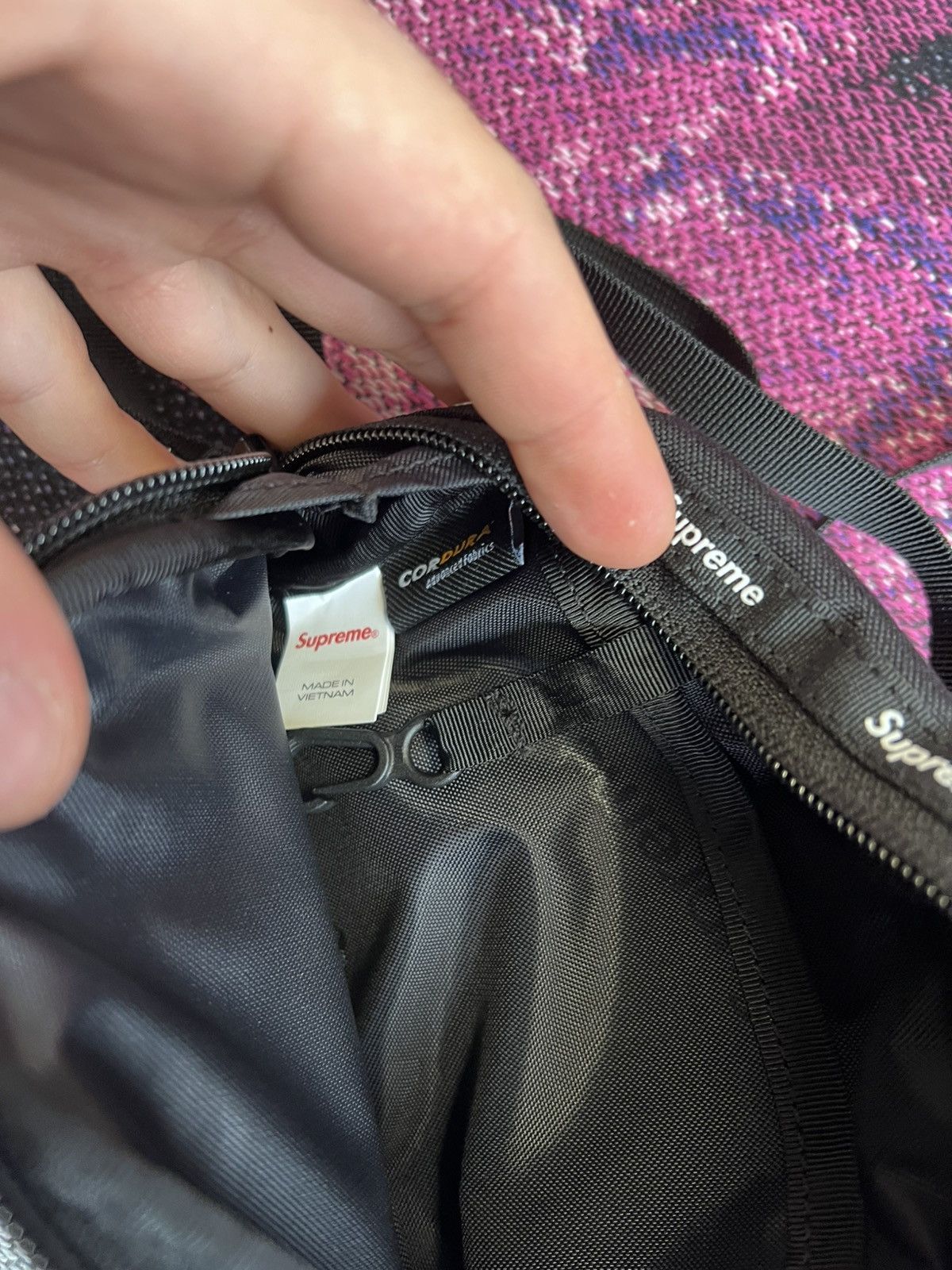 Supreme Supreme Side Bag Black Size ONE SIZE - 3 Thumbnail