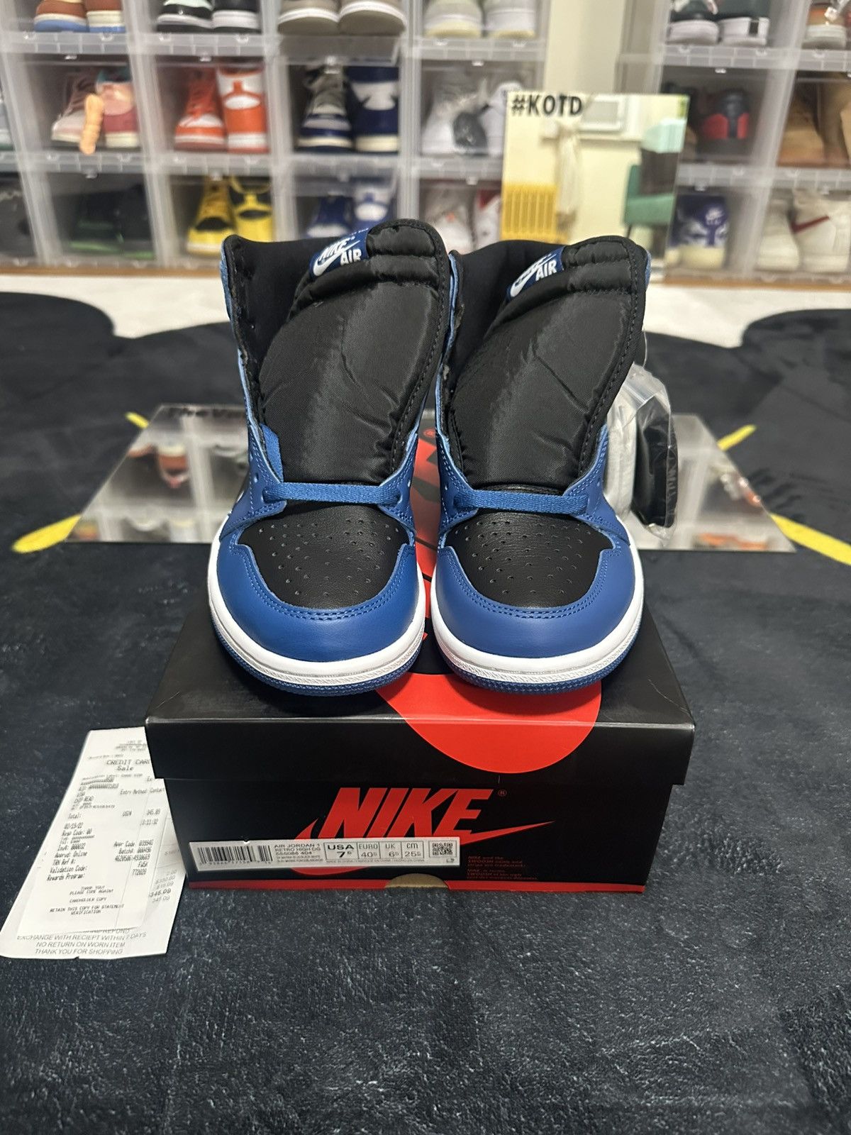 Jordan Brand Air Jordan 1 High Retro “Marina Blue” SIZE 7.5M Size US 7.5 / EU 40-41 - 2 Thumbnail