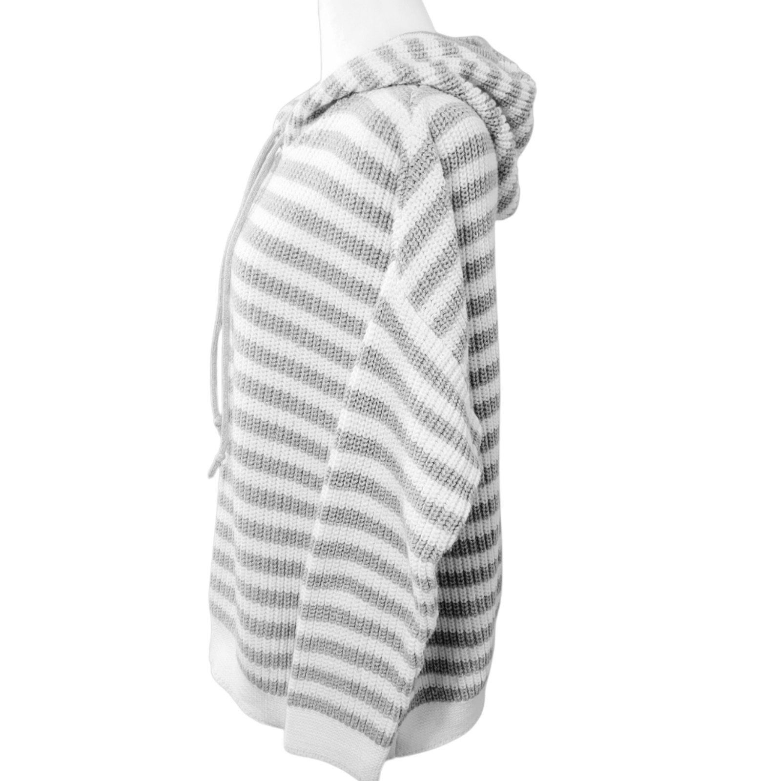 Other Womens XL Time and Tru grey-white boyfriend oversized hooded Size XL / US 12-14 / IT 48-50 - 4 Thumbnail