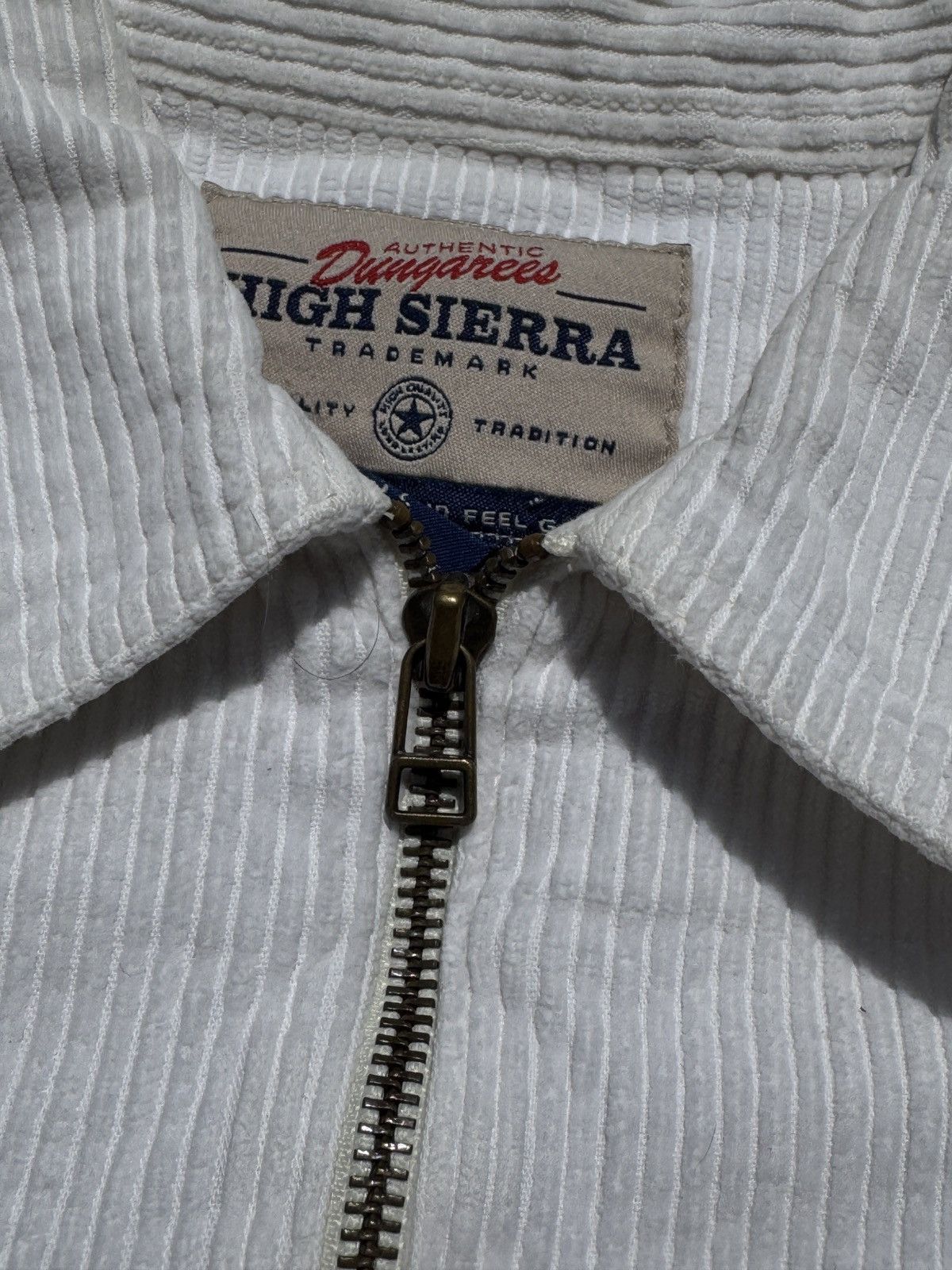 High Sierra High Sierra White Corduroy Jacket Size US L / EU 52-54 / 3 - 15 Thumbnail