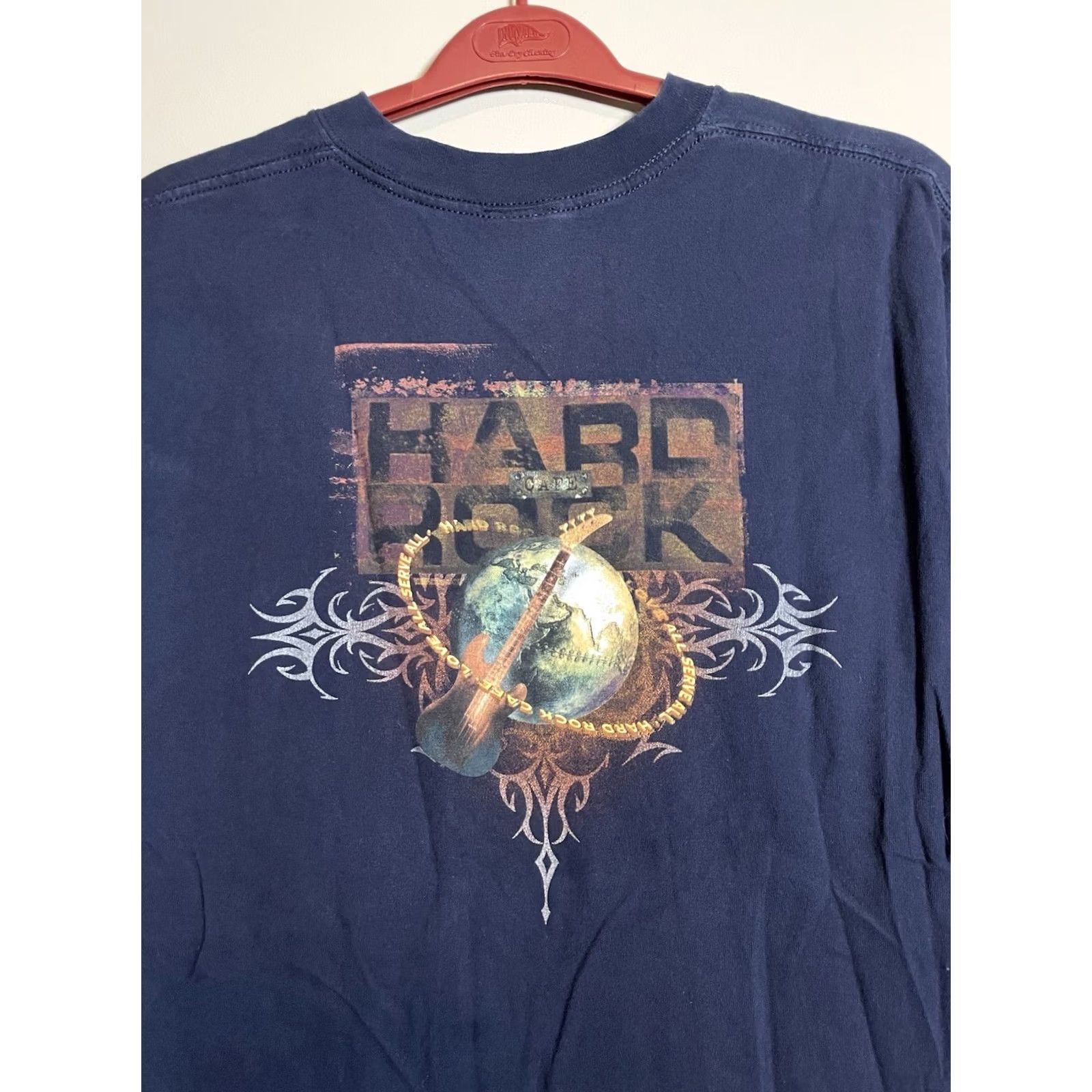 Hard Rock Cafe VINTAGE Hard Rock Cafe Shirt Blue 90s L Mens Size US L / EU 52-54 / 3 - 2 Thumbnail