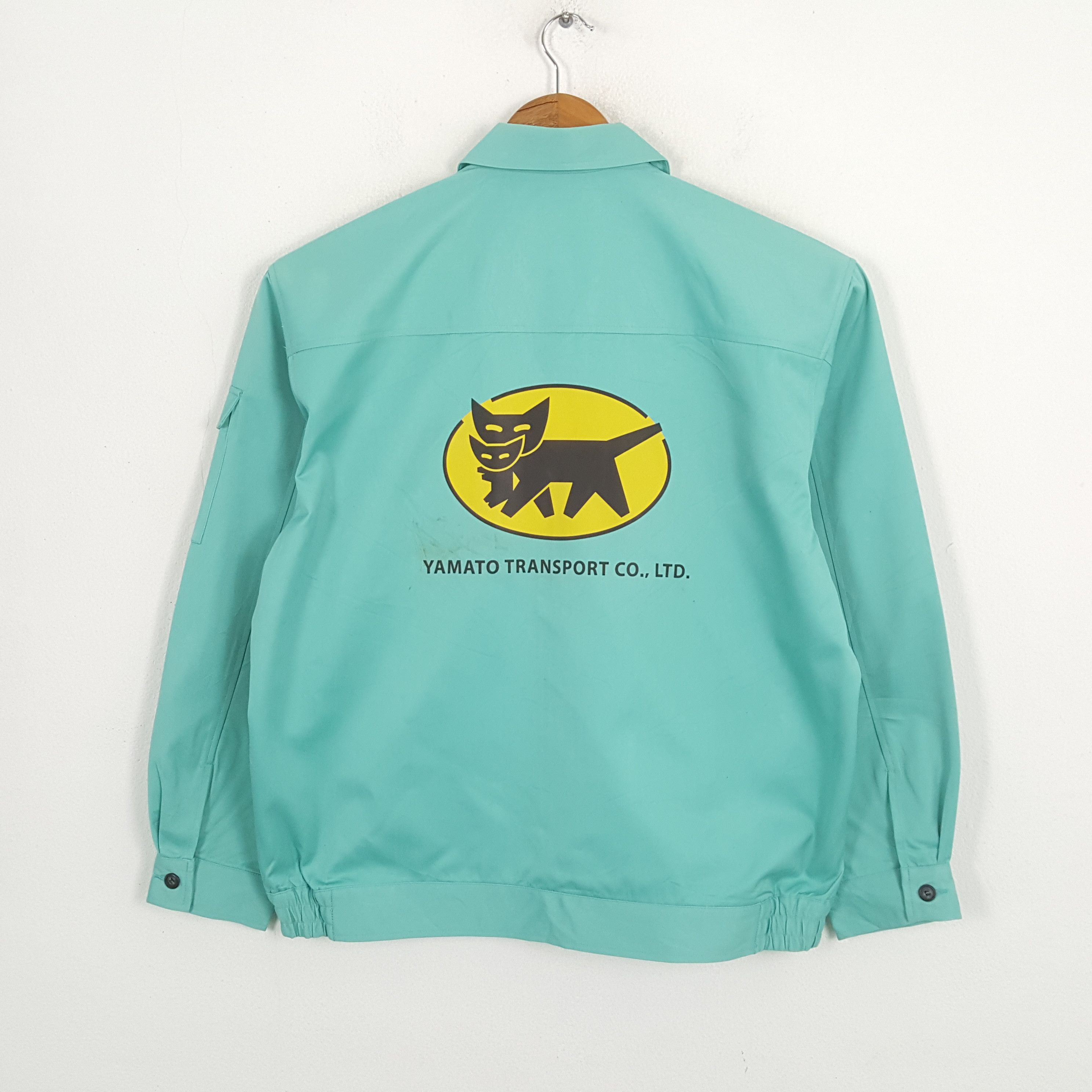 Japanese Brand × Vintage Vintage YAMATO TRANSPORT Japanese Racing Custom Jacket Size US L / EU 52-54 / 3 - 1 Thumbnail