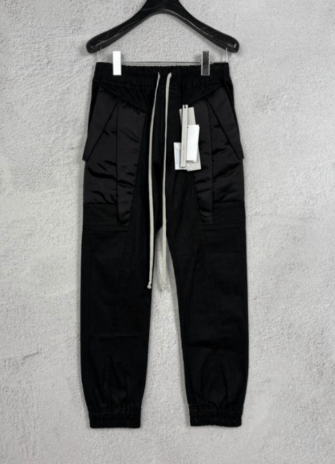 Rick Owens Rick Owens Drawstring Cargo Joggers Size US 30 / EU 46 - 1 Thumbnail
