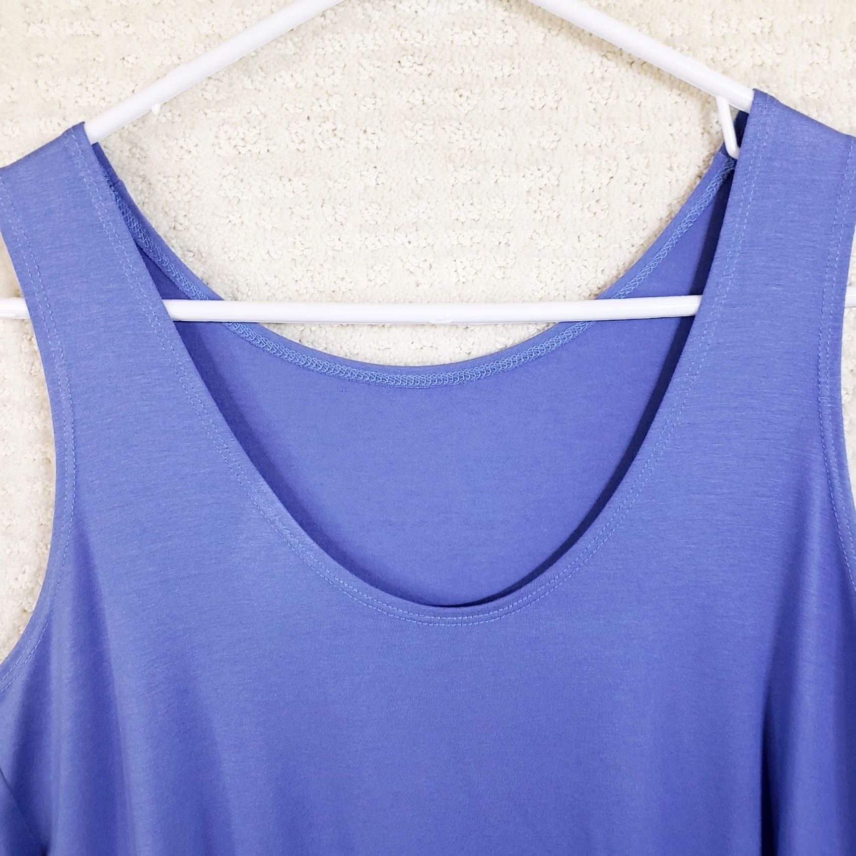 Vintage Salaam Purple Athletic Racerback Tank Top Women M USA Shirt Tank Top Racerback USA Made Workout Gym Wear Regular Size M Purple Womens Size M / US 6-8 / IT 42-44 - 3 Thumbnail