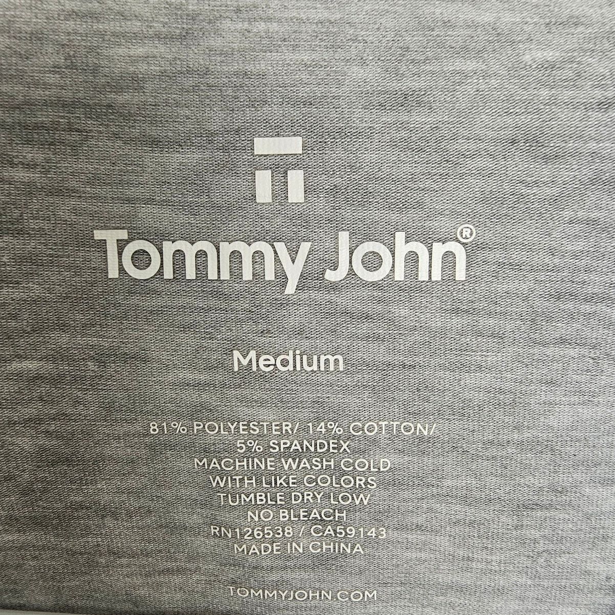 Tommy Bahama Tommy John Men Hoodie Shirt M Gray Minimalist Casual Stretch Size US M / EU 48-50 / 2 - 6 Thumbnail