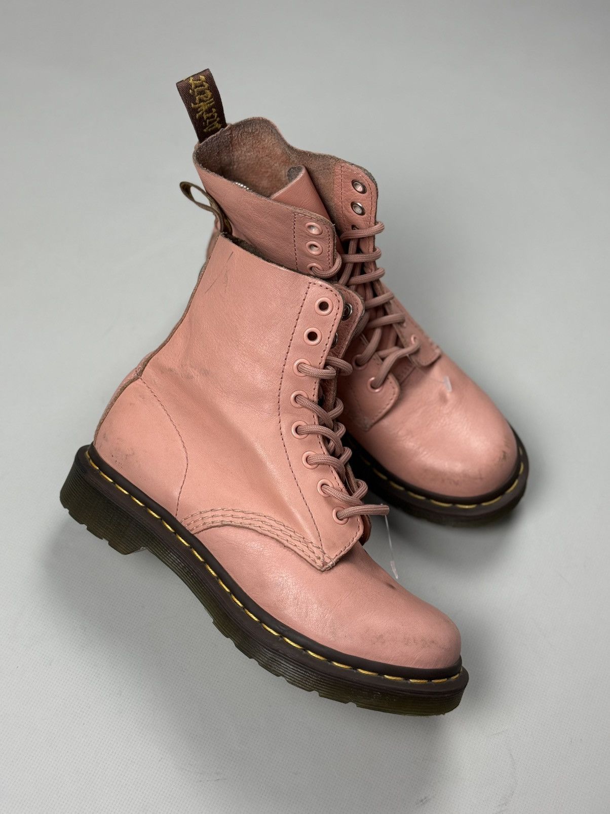 Dr. Martens 1460 Pascal Ladies Leather Combat Boots Shoes