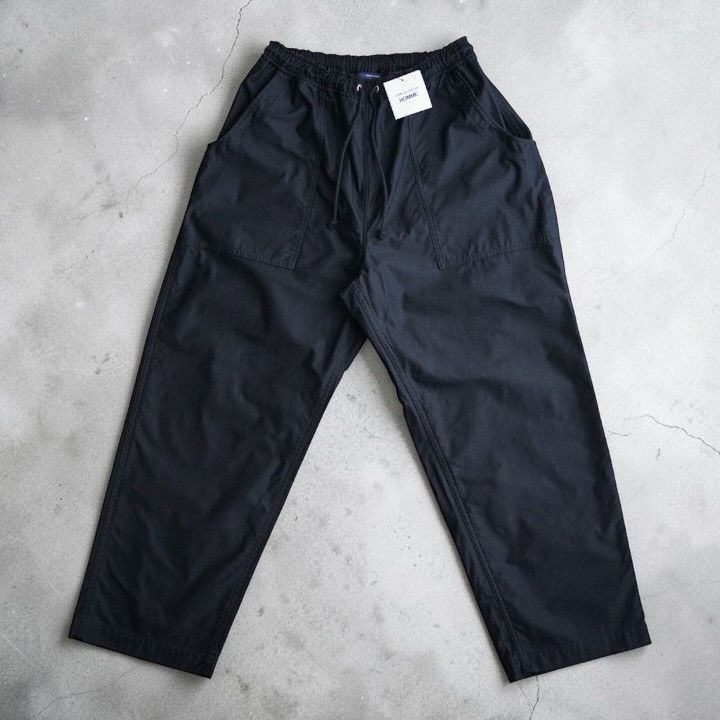 Comme des Garcons Homme NWT 26SS COMME des GARCONS HOMME Back Satin Baker Pants S Size US 33 - 1 Thumbnail