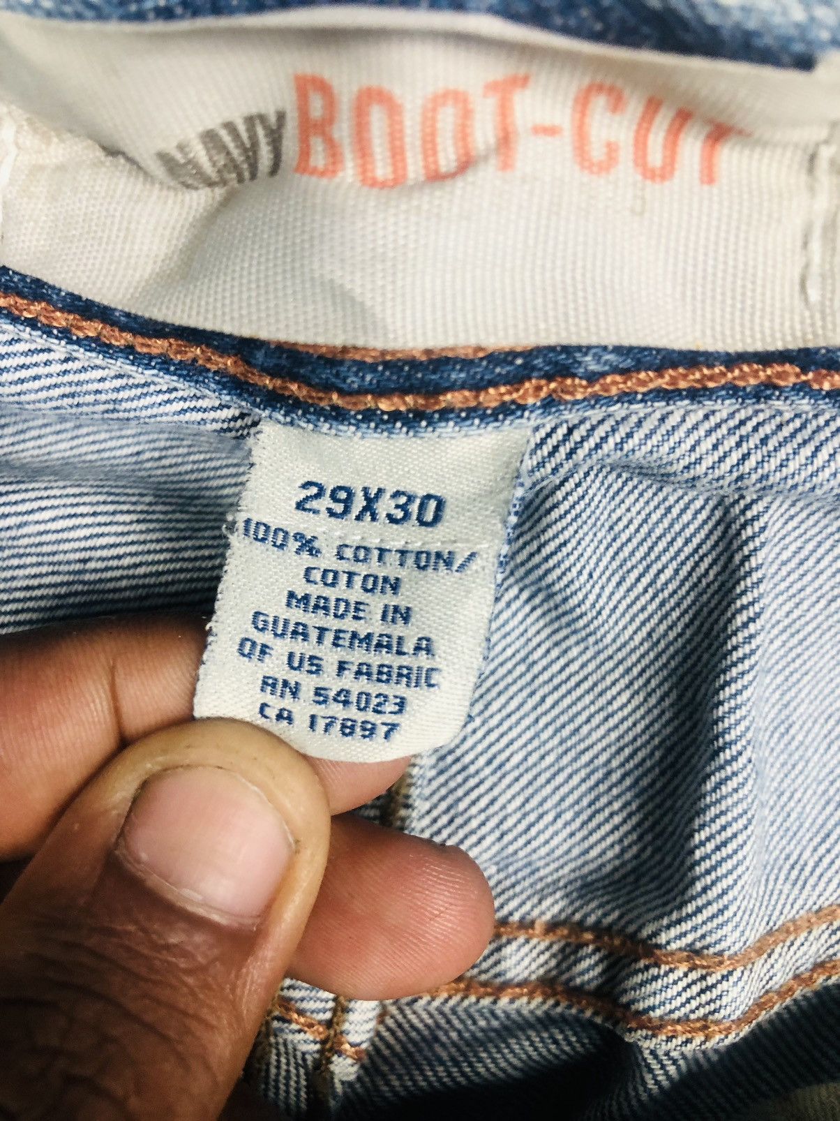 Old Navy Old Navy Bootcut Distress Jeans (36) Size US 30 / EU 46 - 12 Thumbnail