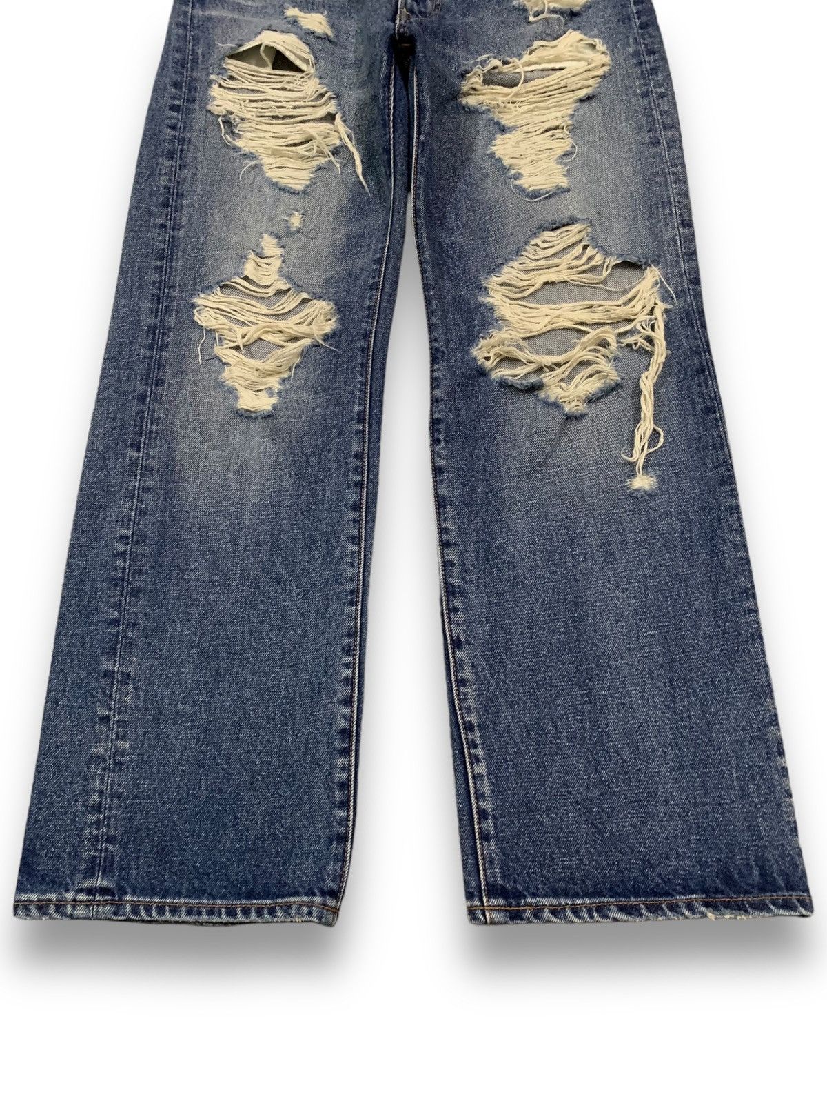 14th Addiction Vintage Y2K Japanese Brand RNA Distressed Grunge Jeans Size US 30 / EU 46 - 7 Thumbnail