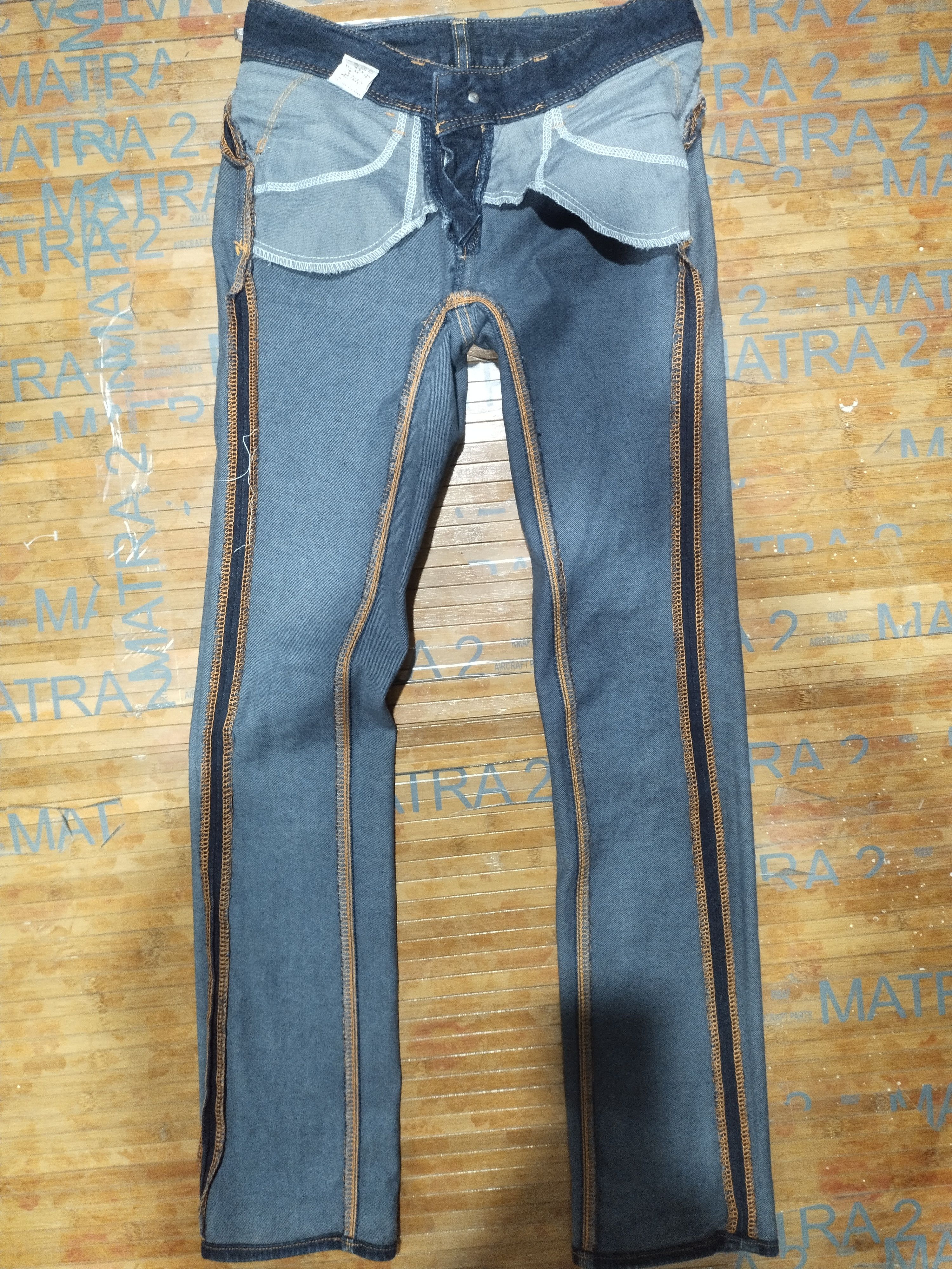 Japanese Brand Jeans "Stretch"Georgia Love Sz 26"27" Size 26" / US 2 / IT 38 - 8 Thumbnail