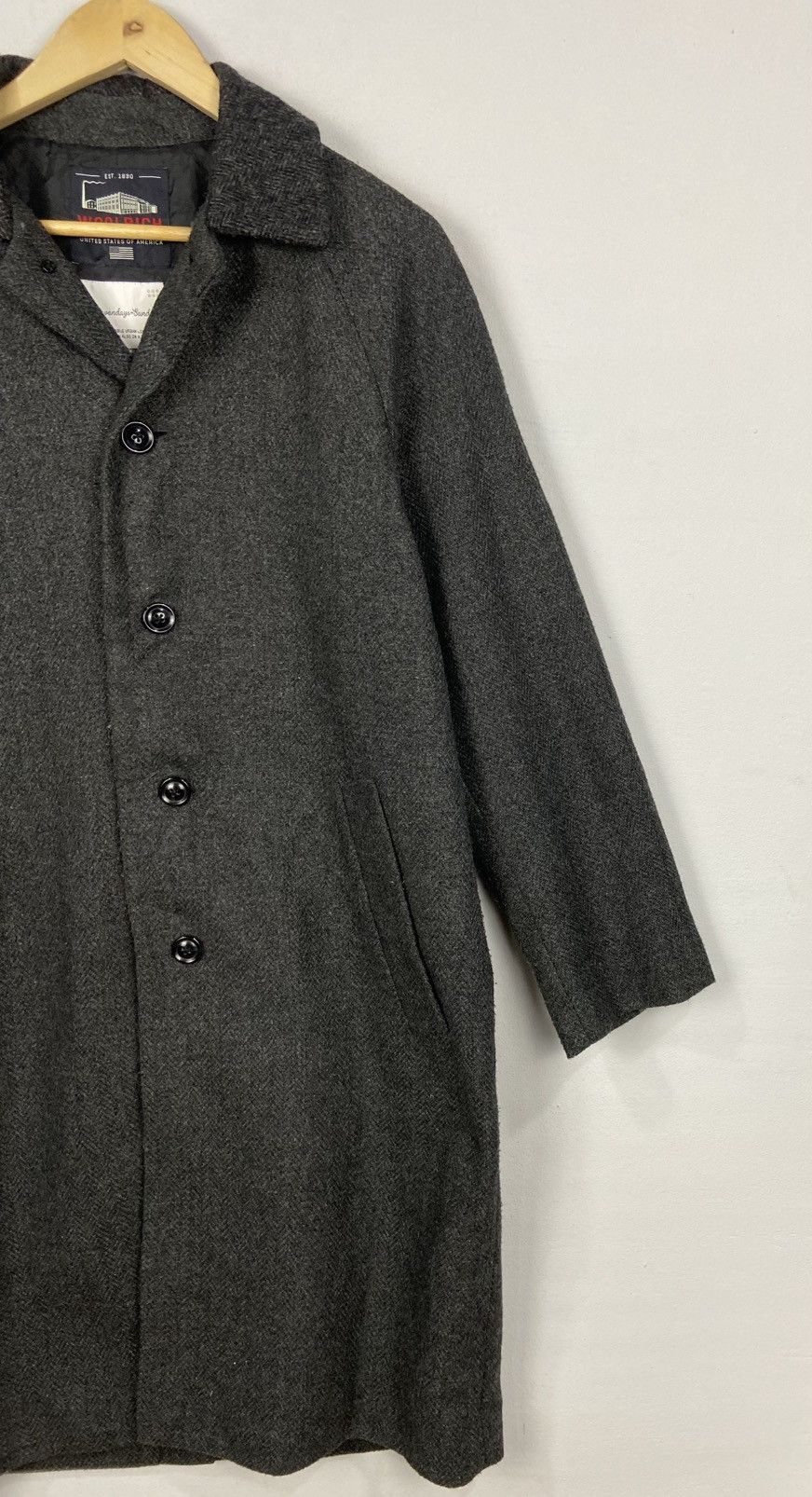Japanese Brand × Other × Woolrich Woolen Mills WOOLRICH SEVENDAY SUNDAY OVERCOAT Size US M / EU 48-50 / 2 - 2 Thumbnail