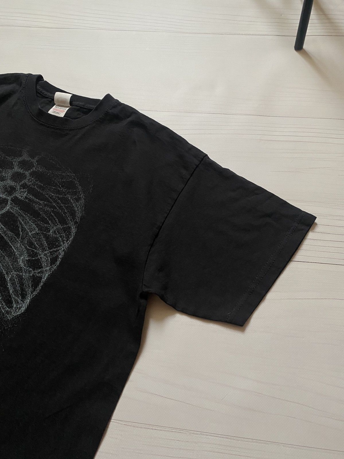 Fruit Of The Loom Vintage Xenomorph Alien X Ray horror movie y2k t shirt Size US XL / EU 56 / 4 - 5 Thumbnail